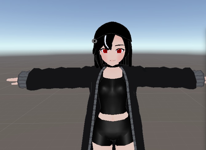 【VRChat向け販売3Dモデル】「はるる」