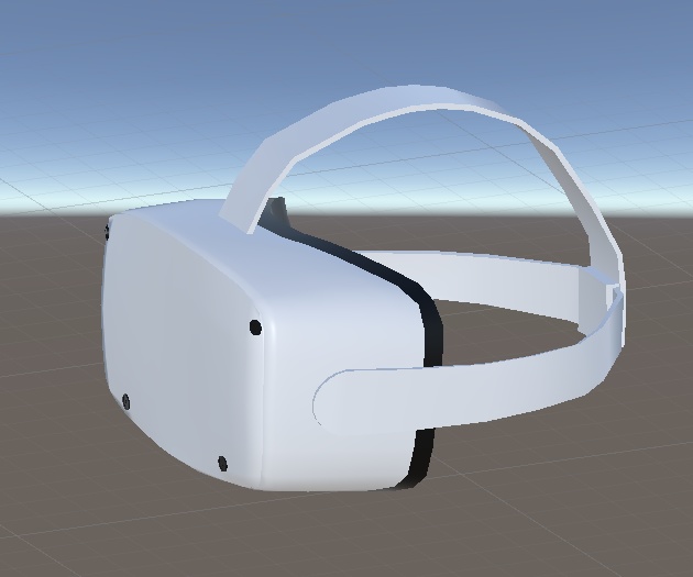 【VRChat向け販売3Dモデル】「Oculus Quest2」