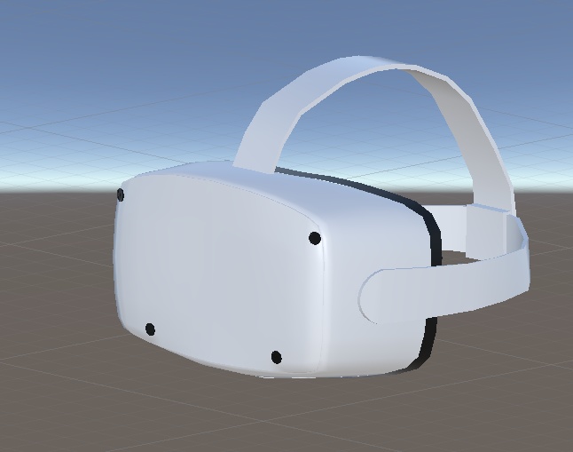 【VRChat向け販売3Dモデル】「Oculus Quest2」