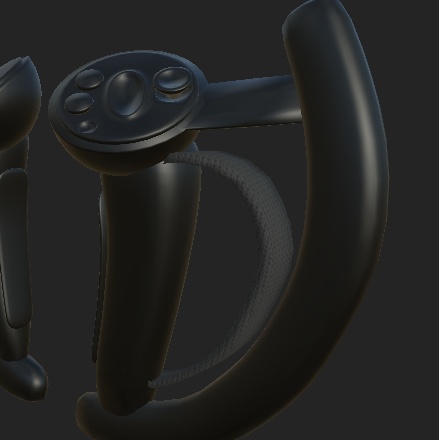 【VRChat向け販売3Dモデル】Indexコントローラー