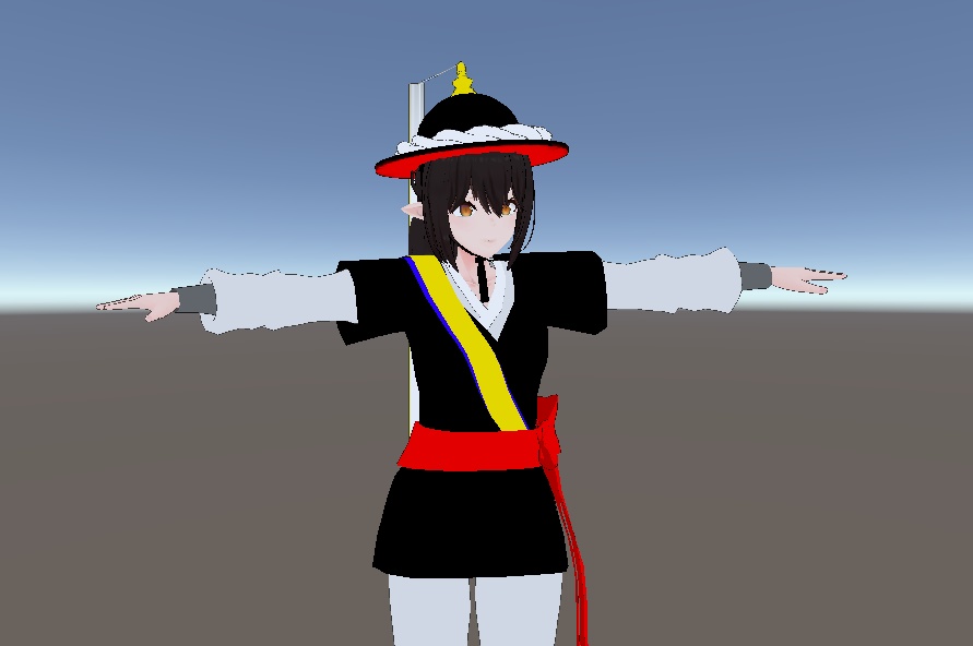 【VRChat向け販売3Dモデル】「サムルノリ服」사물놀이 옷