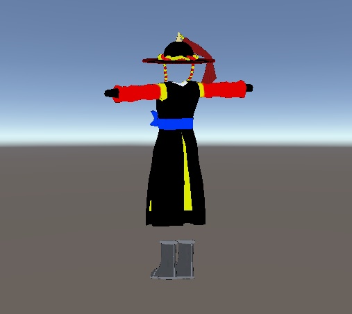 【VRChat向け販売3Dモデル】トマ_サトウ服