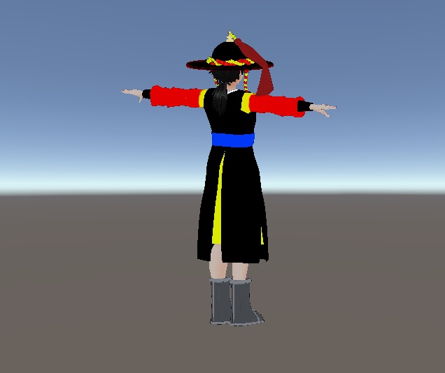 【VRChat向け販売3Dモデル】トマ_サトウ服