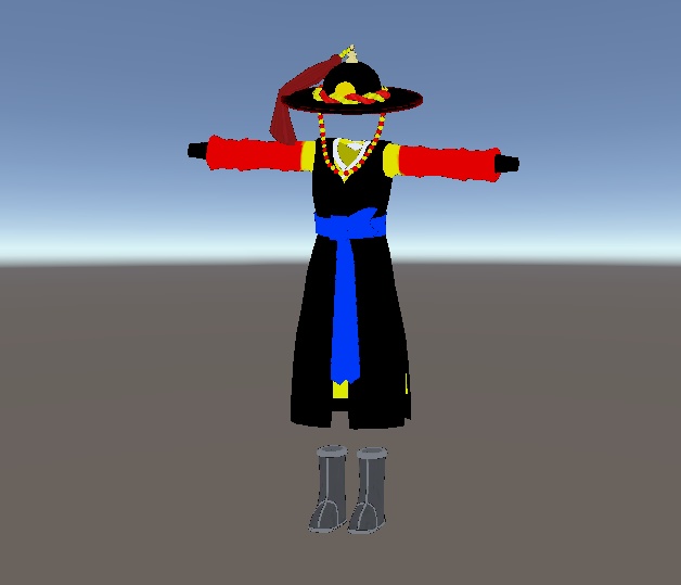 【VRChat向け販売3Dモデル】トマ_サトウ服