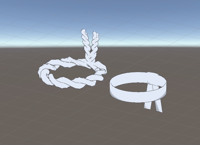 【VRChat向け販売3Dモデル】「はちまき」