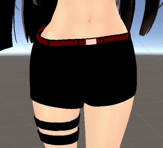 【VRChat向け販売3Dモデル】「カーラーセーター」2種類カラー