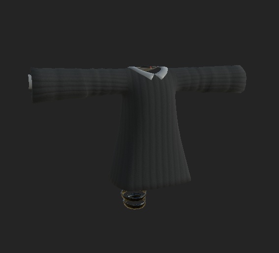 【VRChat向け販売3Dモデル】「カーラーセーター」2種類カラー