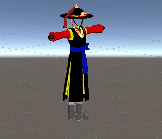 【VRChat向け販売3Dモデル】「anri_sato」안리_사또