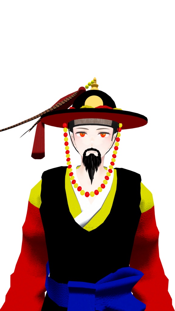 【VRChat向け販売3Dモデル】「anri_sato」안리_사또