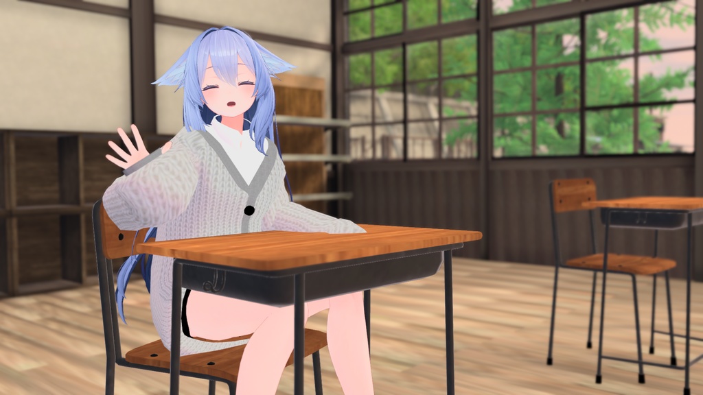 【VRChat向け販売3Dモデル】「kikyo_Cloth」