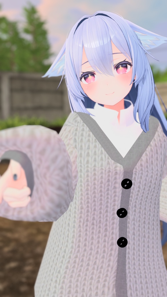【VRChat向け販売3Dモデル】「kikyo_Cloth」