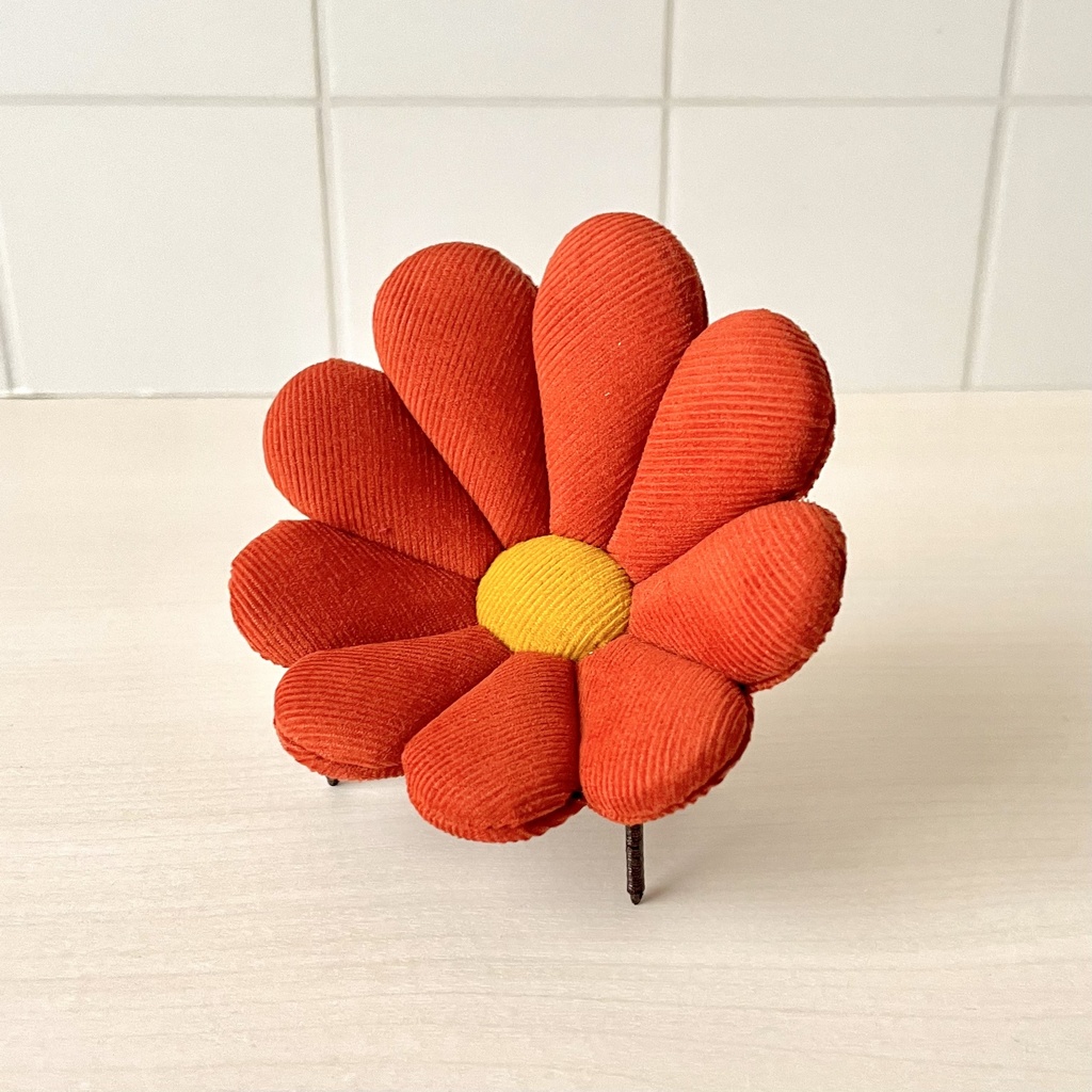 1/12 フラワーソファ　オレンジ