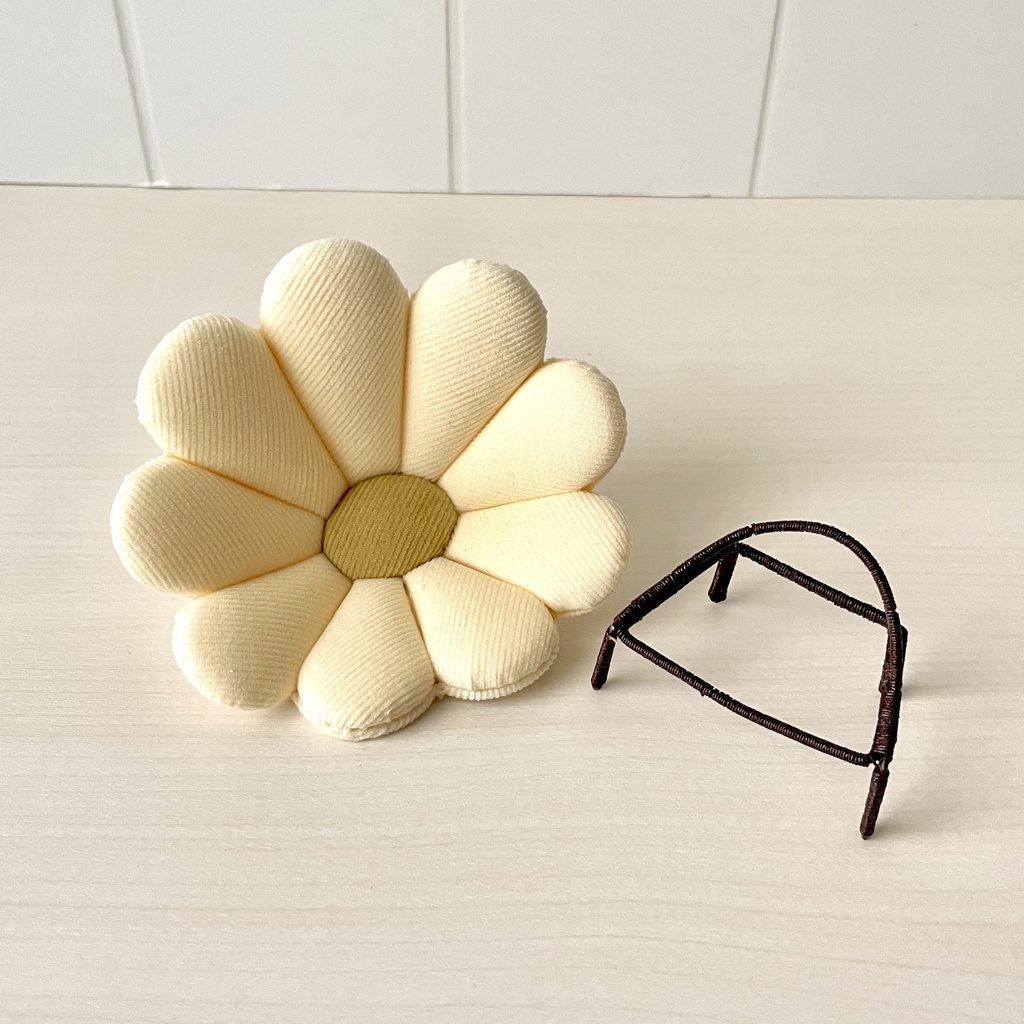 1/12 フラワーソファ ホワイト