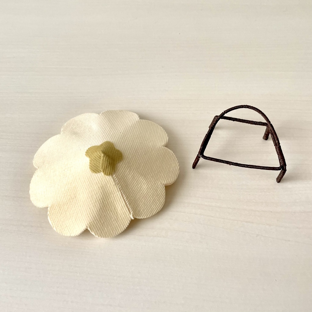 1/12 フラワーソファ ホワイト