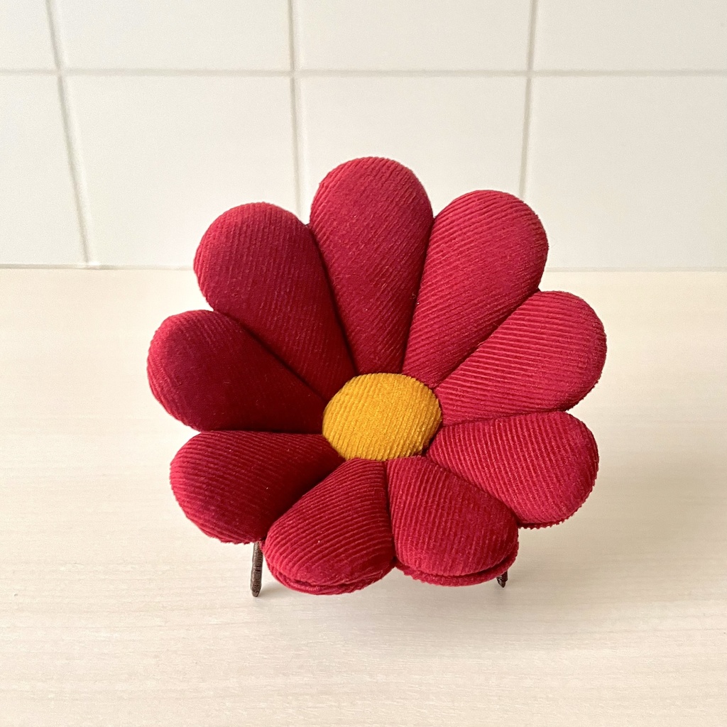 1/12 フラワーソファ　レッド