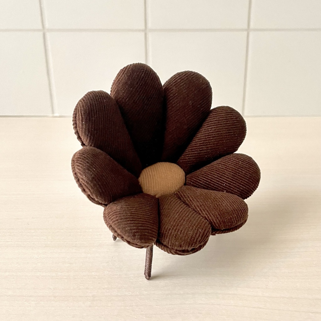 1/12 フラワーソファ ブラウン