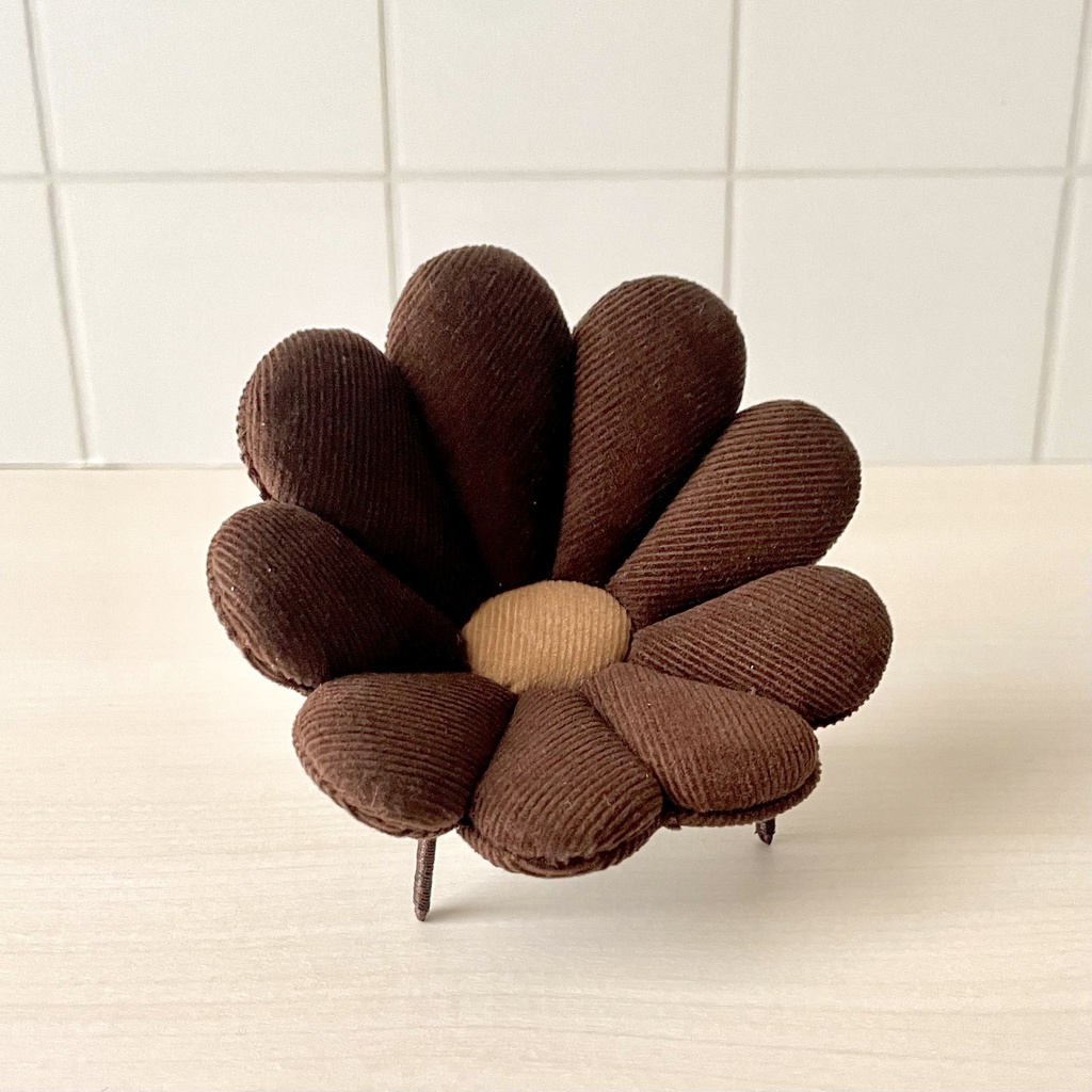 1/12 フラワーソファ ブラウン