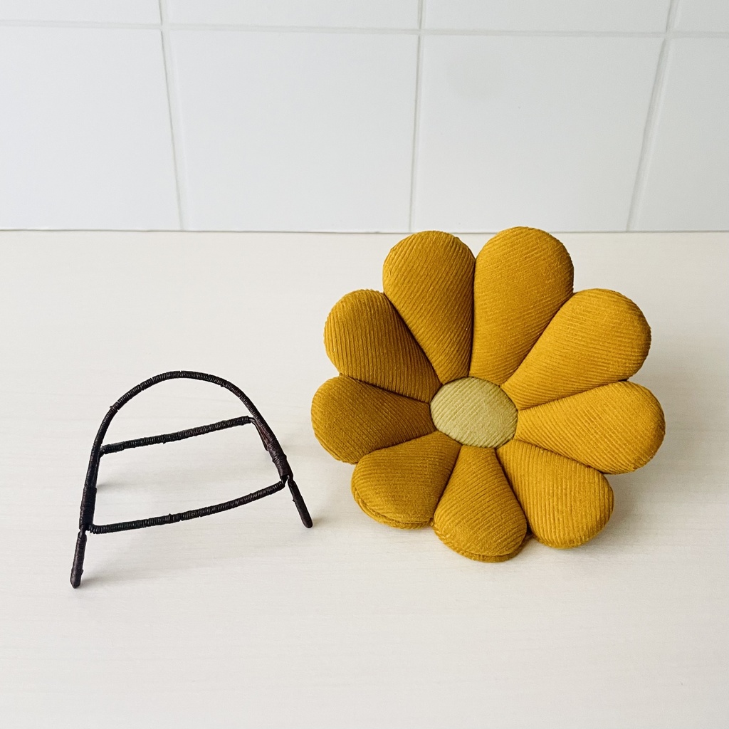 1/12フラワーソファ イエロー