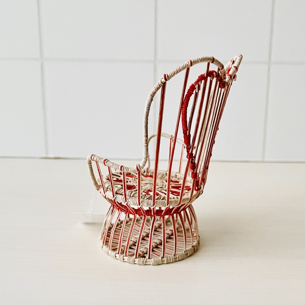 1/12 ラタンチェア ハート