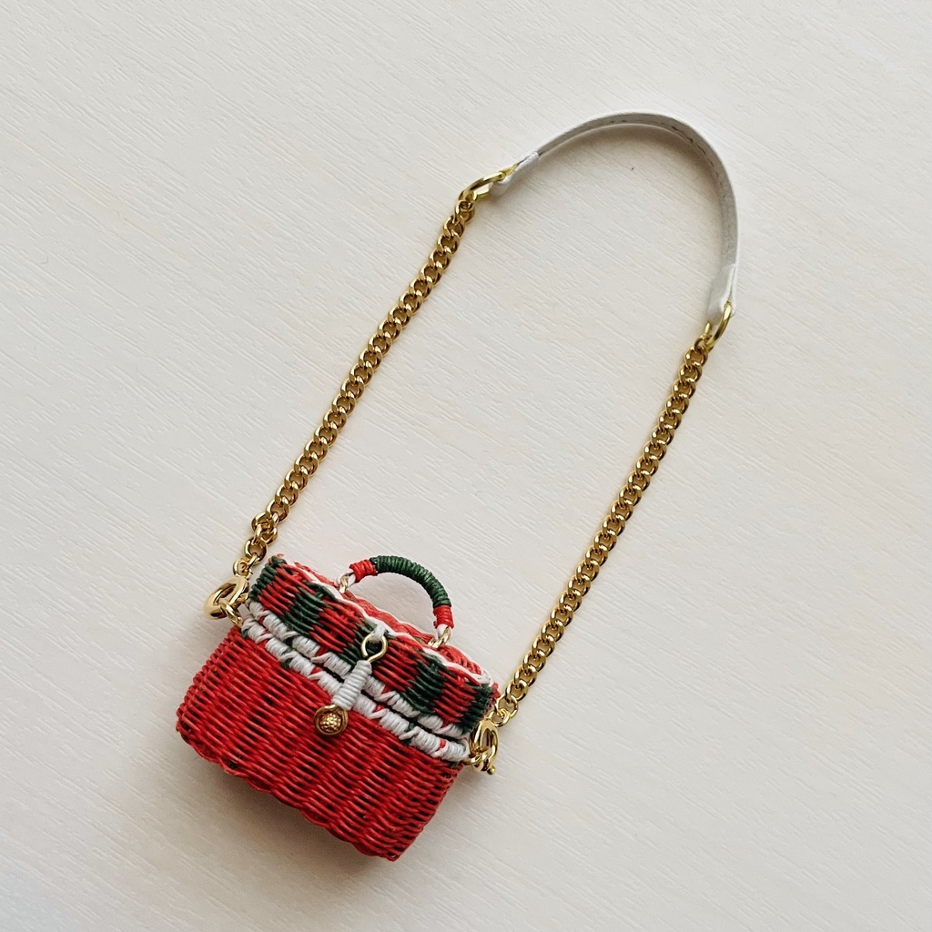 ミニチュアバニティバッグ クリスマスバージョン