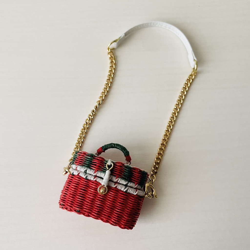 ミニチュアバニティバッグ クリスマスバージョン