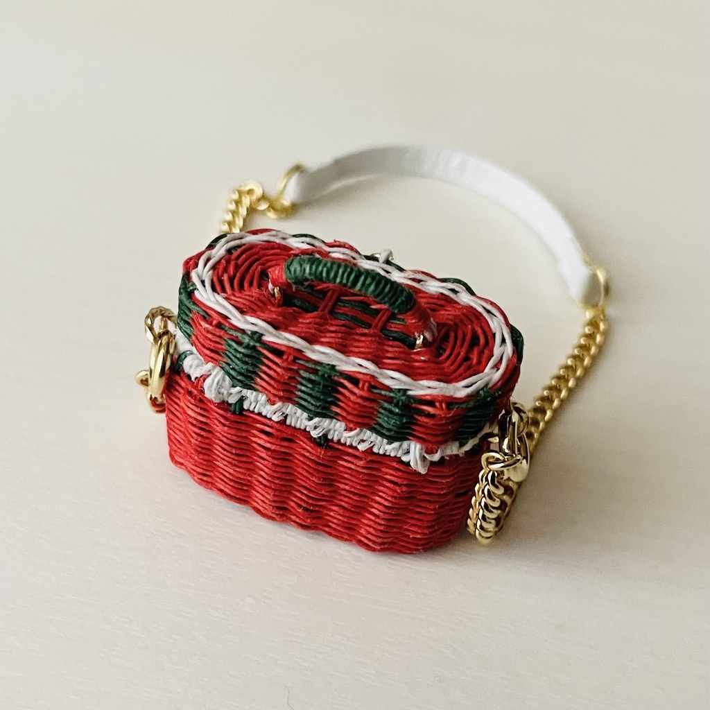 ミニチュアバニティバッグ クリスマスバージョン