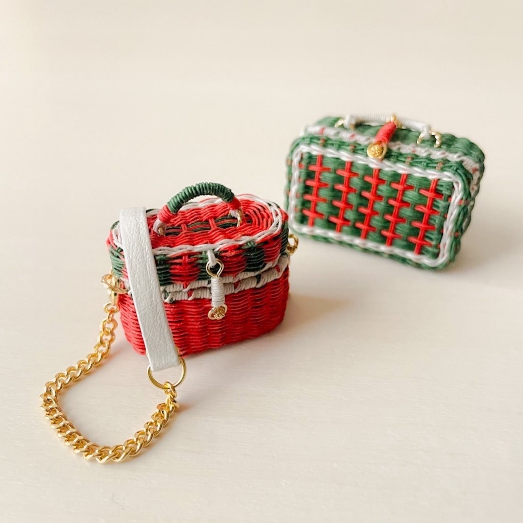 ミニチュアトランク クリスマスバージョン