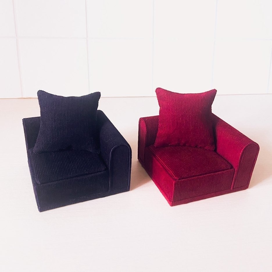 スクエアソファ 一人がけ