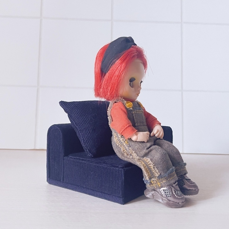 スクエアソファ 一人がけ