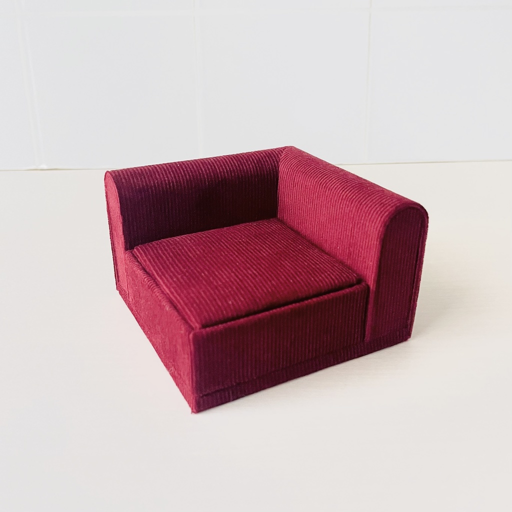 スクエアソファ 一人がけ