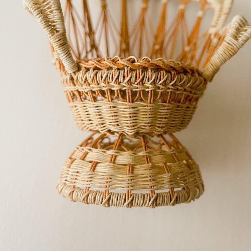 1/12 ラタンチェア ピーコック