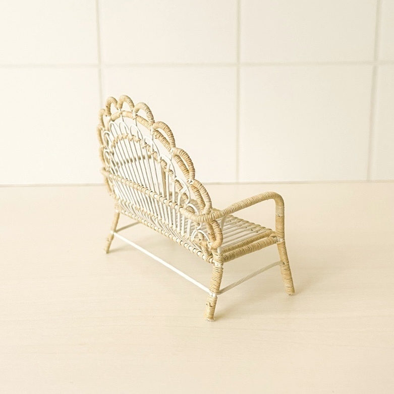 1/12 ラタンチェア スカラップ