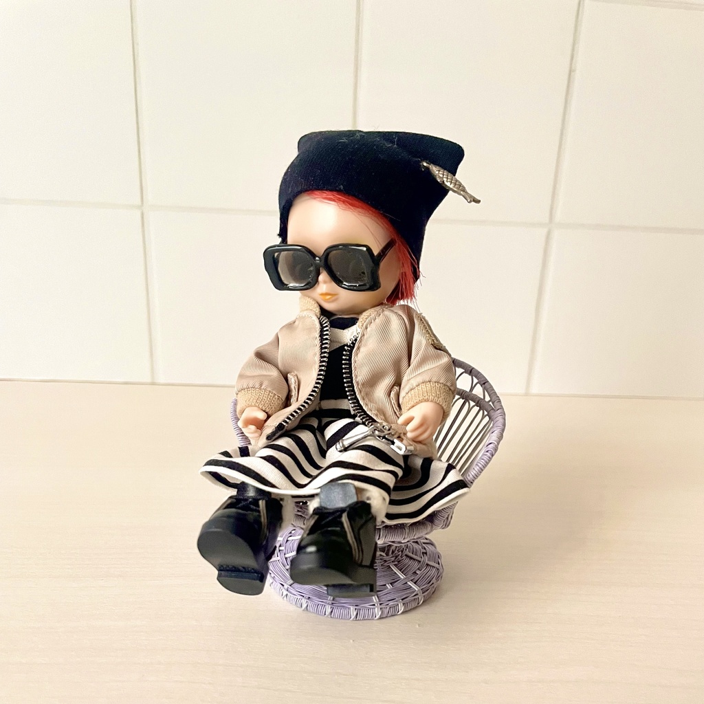 ラタンチェア ラベンダー