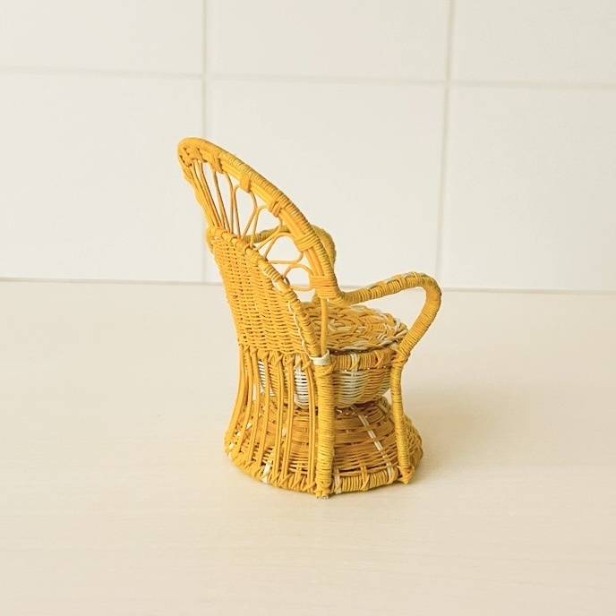 ピーコックチェア イエロー