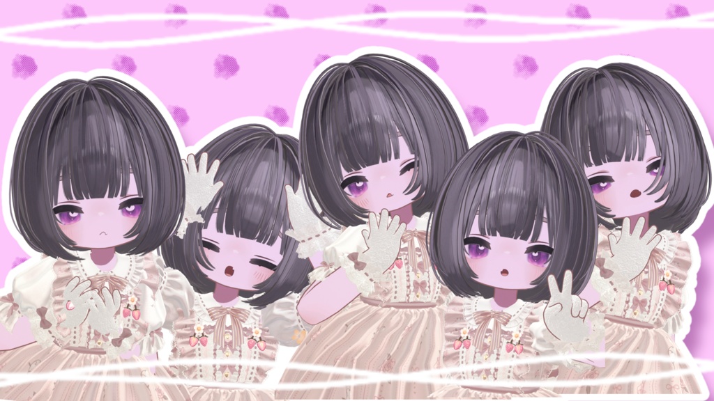 【kipfel対応】ころころ表情あにめーしょん!