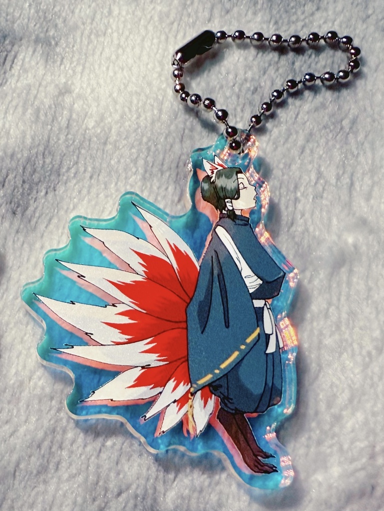きゅびとしアクリルキーチェーン