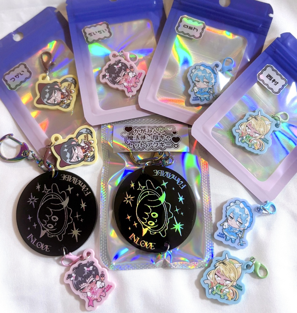 かがみんと魔法使い陰キャ アクリルキーホルダー