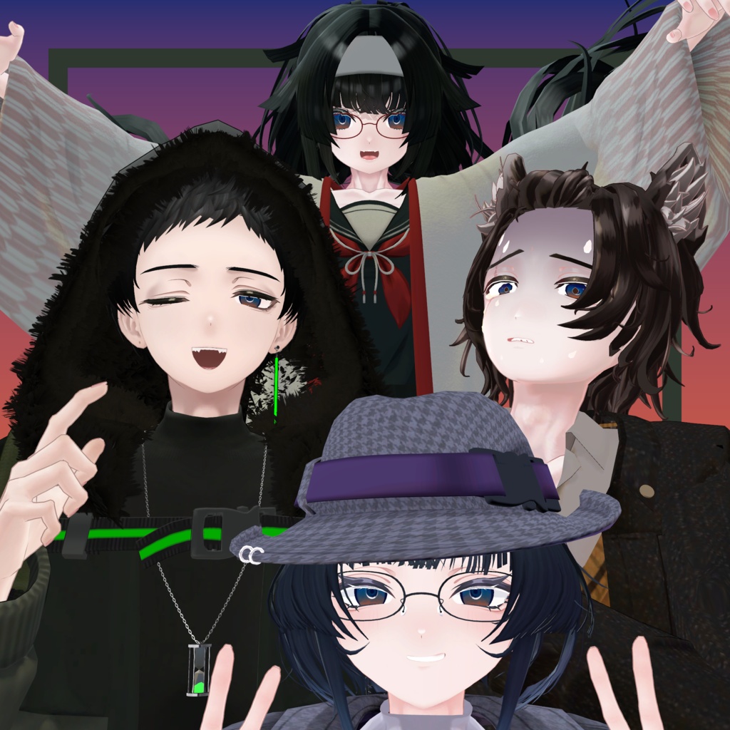 逢魔ヶ時のアイテクスチャ