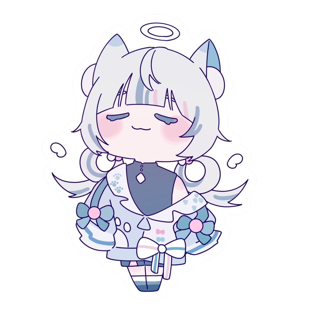 初配信記念グッズ(スマホステッカー)