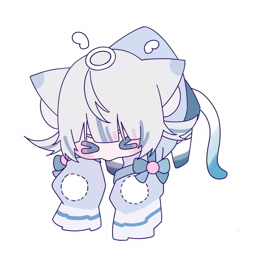 初配信記念グッズ(スマホステッカー)