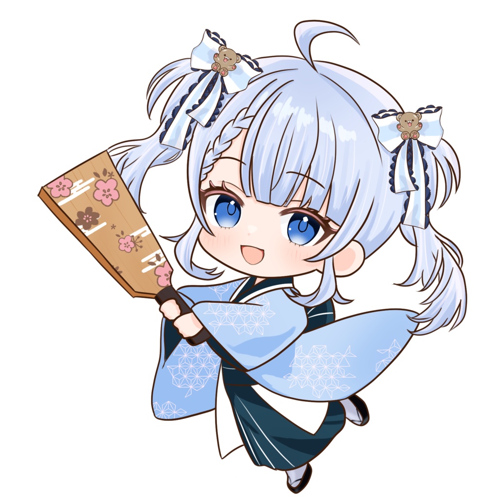 お正月ルアのアクリルスタンド