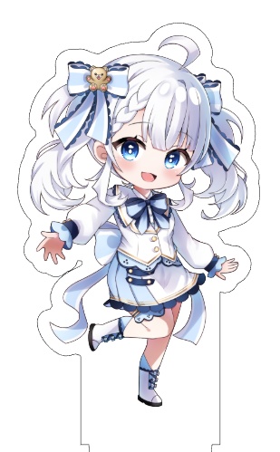 紡希ルアのSDキャラ アクリルスタンド