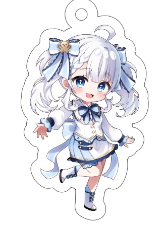 紡希ルアのSDキャラ  アクリルキーホルダー