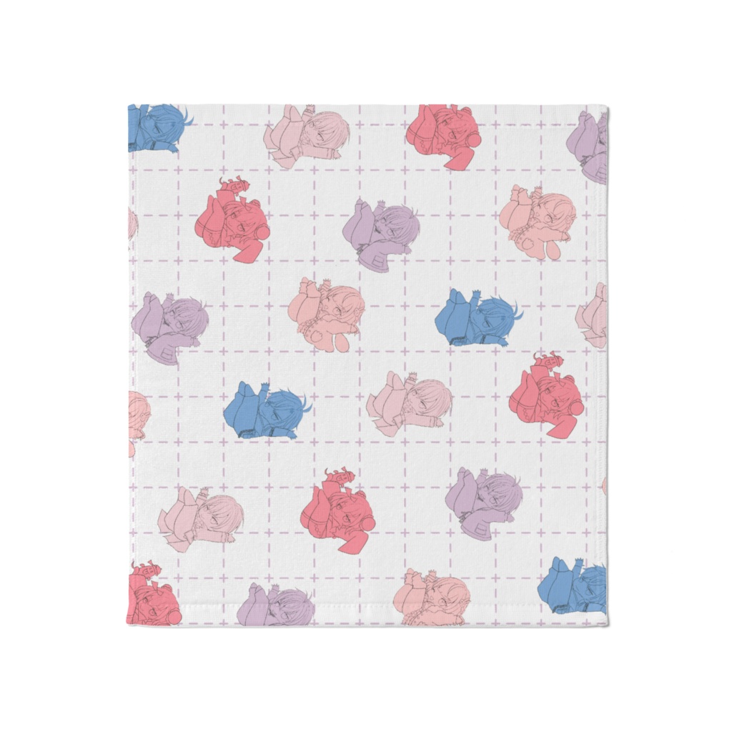 むむたろうファミリーのシリモチタオル