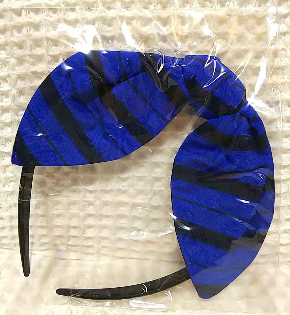 和也柄のリボンカチューシャ