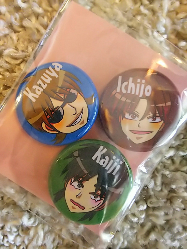 カイジ★缶バッチ３個セット