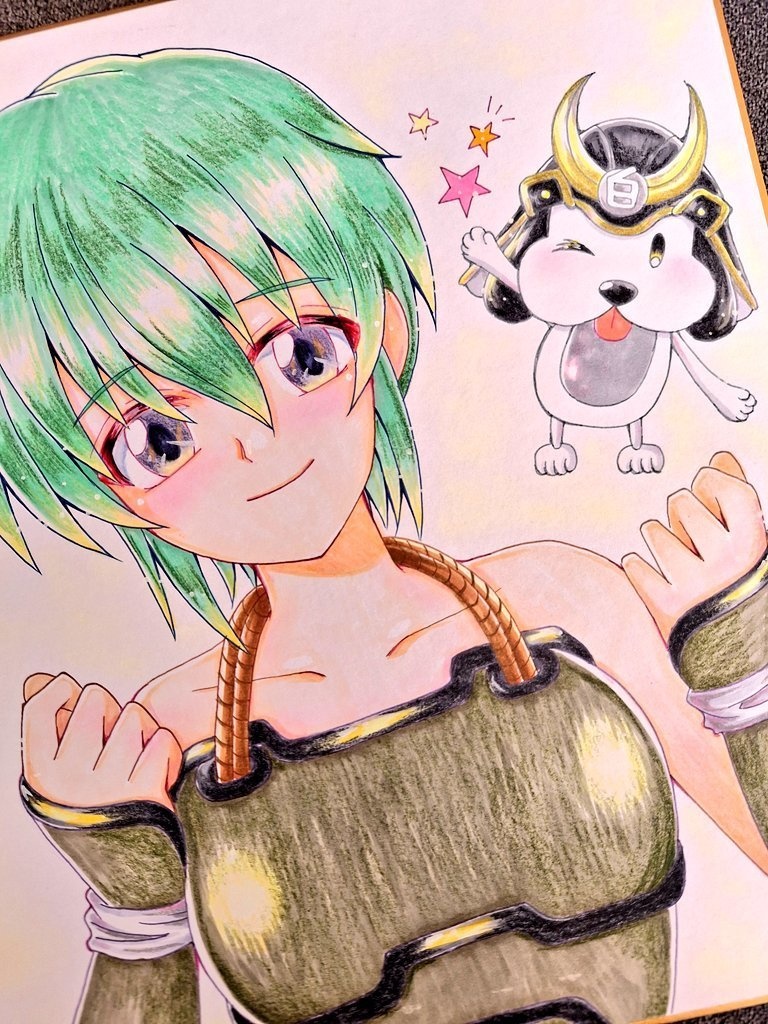 貢ドル24新作★コタロウちゃん色紙