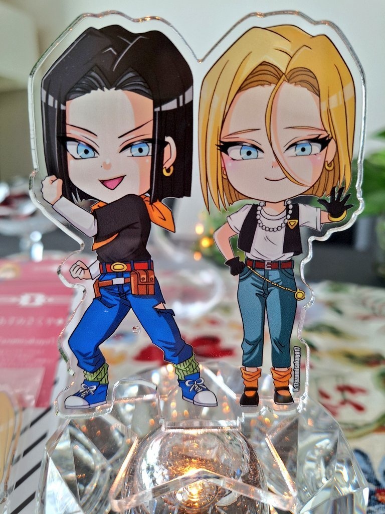 人造人間17号&18号アクリルスタンド