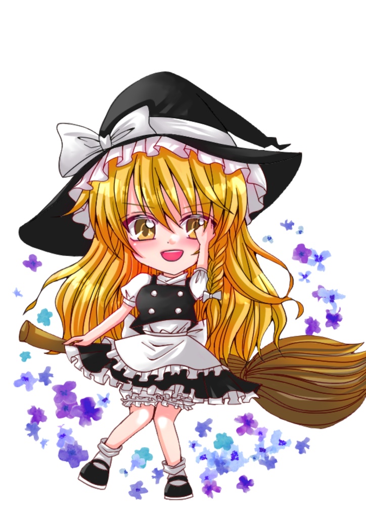 東方霊夢&魔理沙アクリルスタンド