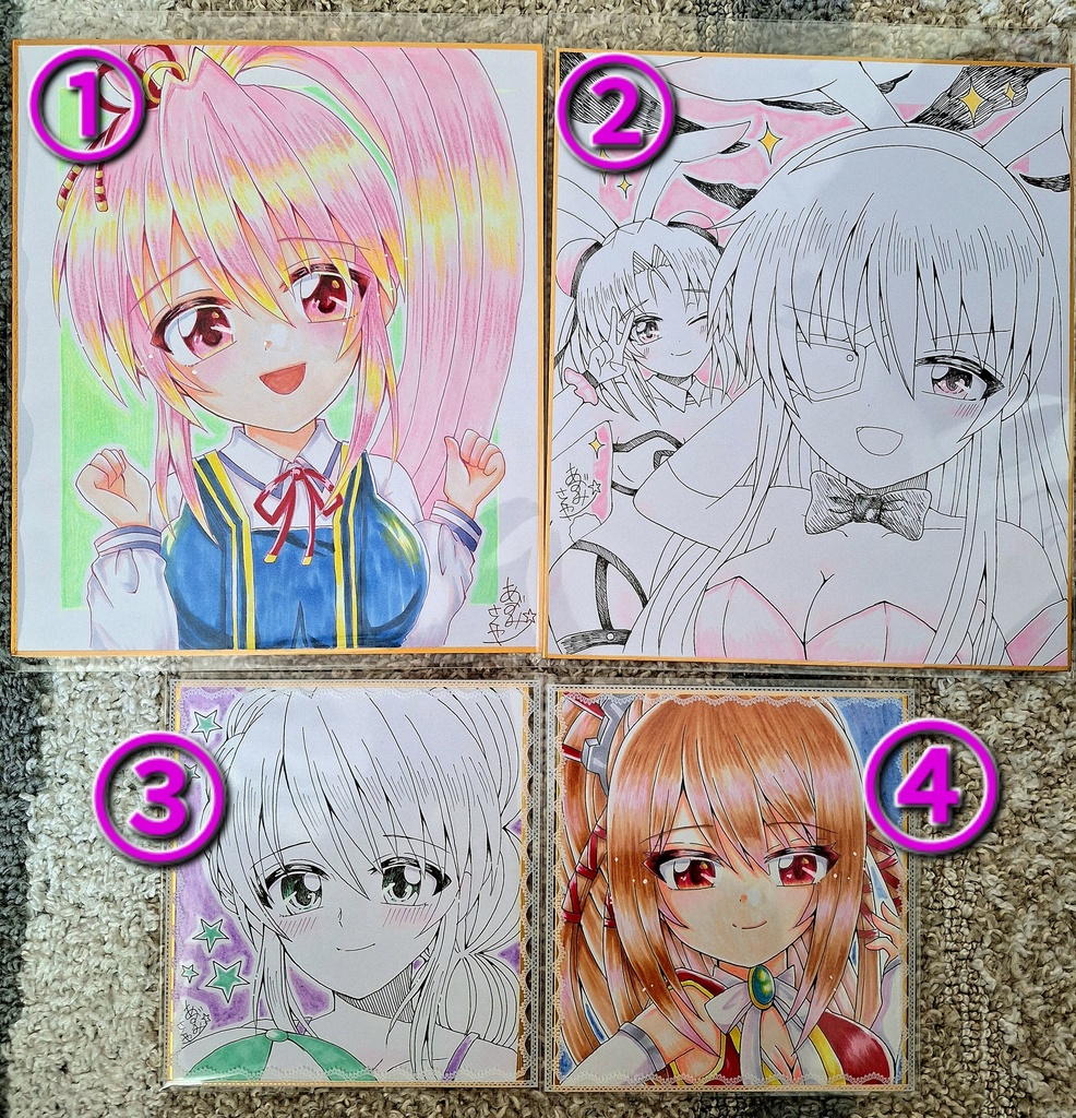 ★貢ドル29 色紙★